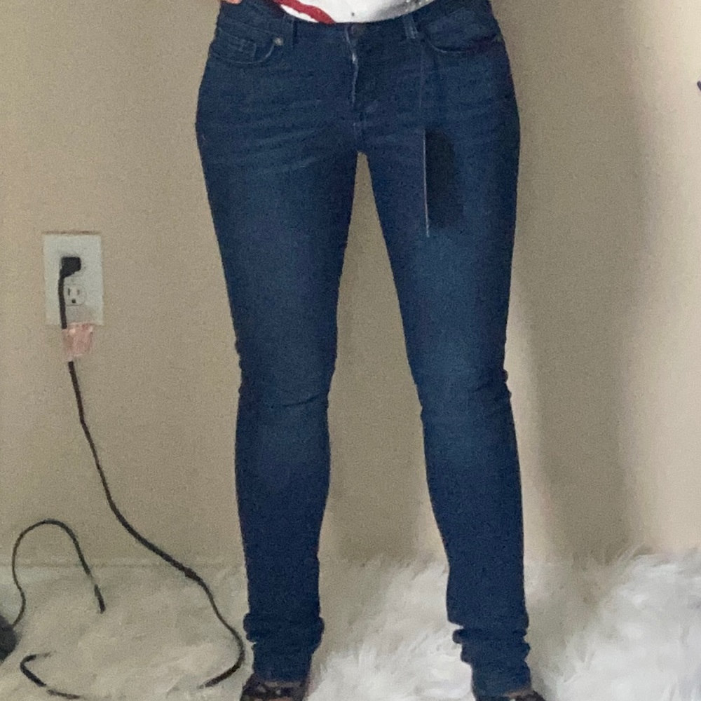 EnJean Dark Blue Denim Skinny Jeans